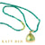 Mercedes Emerald Onyx and Peridot Necklace