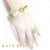 Harper Chalcedony and Peridot Bracelet