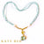 Harriet Fluorite, Pearl & Lemon Quartz Necklace