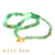 Heddie Chrysoprase & Peruvian Opal Necklace