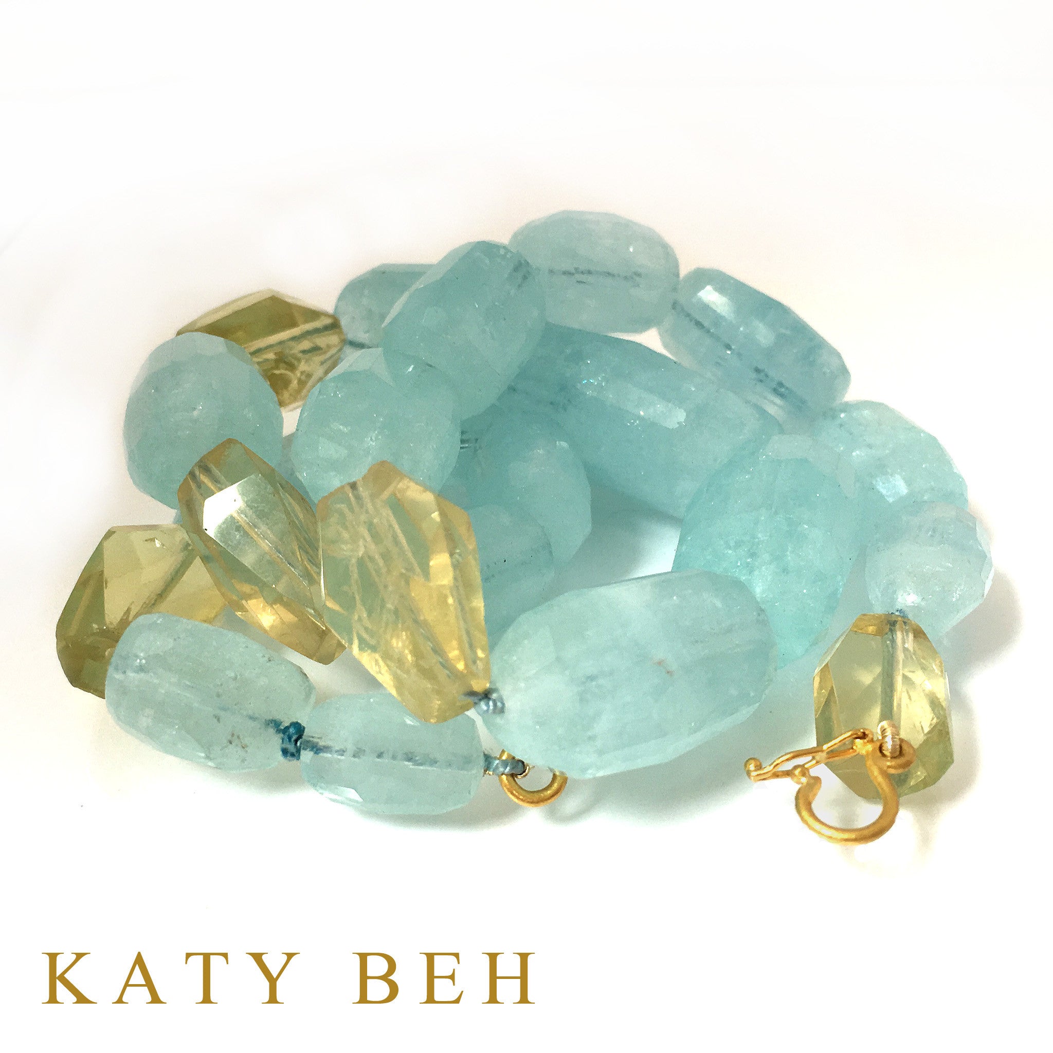 Necklaces - Katy Beh 22k Gold Handmade Jewelry New Orleans