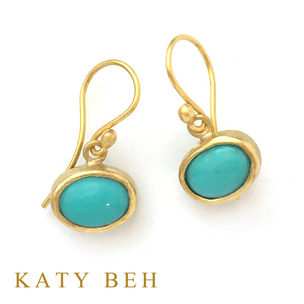 Earrings - Katy Beh 22k Gold Handmade Jewelry New Orleans