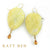 Hailey Yellow Sapphire and Peridot Jasper Earrings