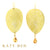 Hailey Yellow Sapphire and Peridot Jasper Earrings