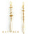 Earrings - Katy Beh 22k Gold Handmade Jewelry New Orleans