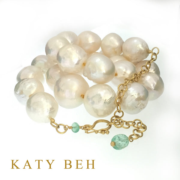 Necklaces - Katy Beh 22k Gold Handmade Jewelry New Orleans