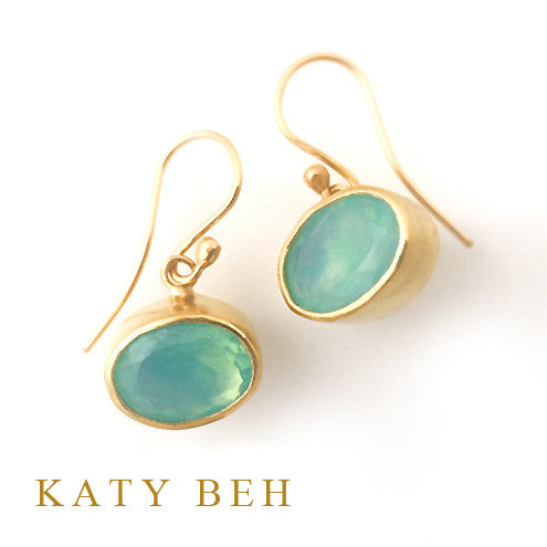 Earrings - Katy Beh 22k Gold Handmade Jewelry New Orleans