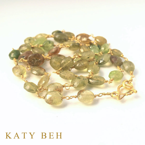 Necklaces - Katy Beh 22k Gold Handmade Jewelry New Orleans