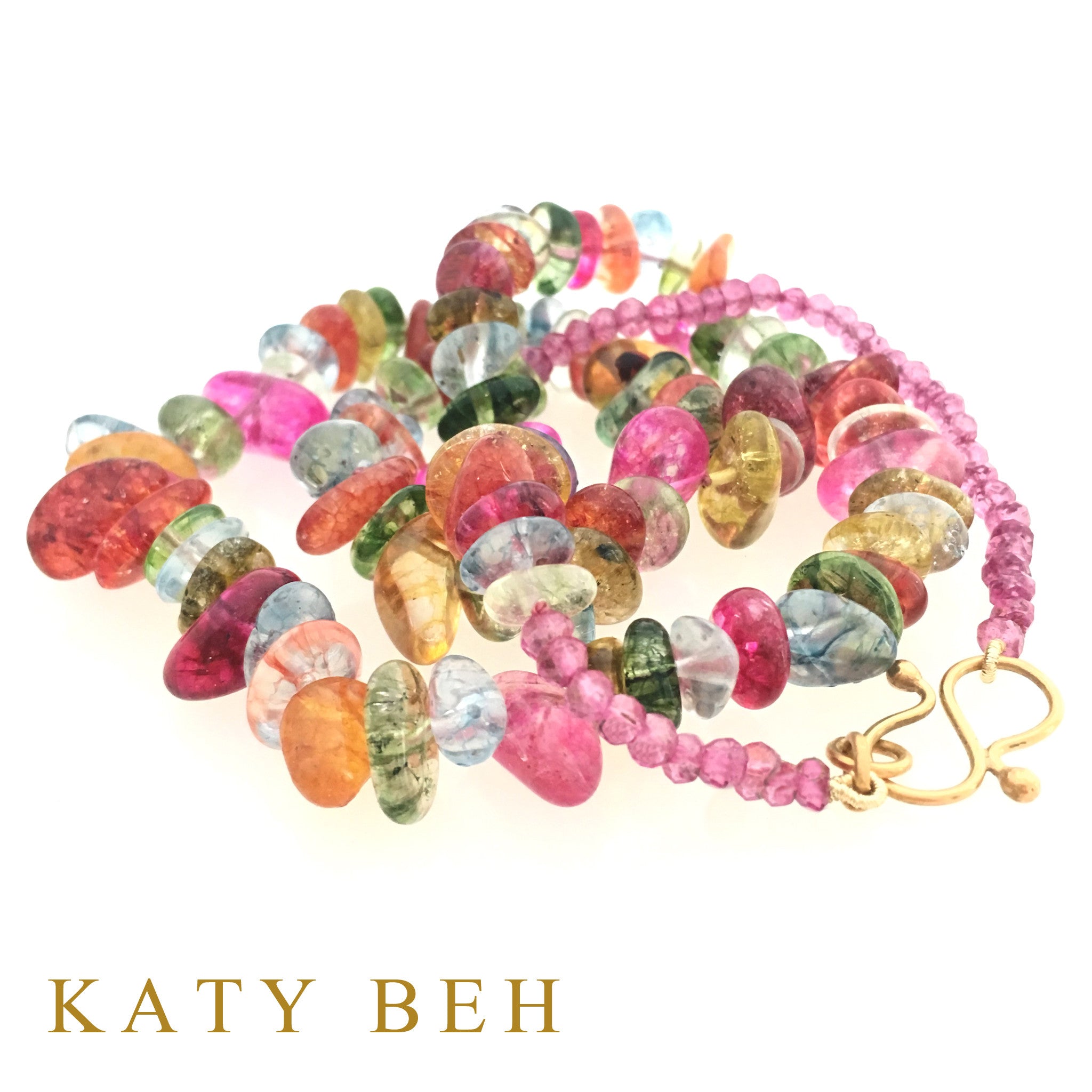Necklaces - Katy Beh 22k Gold Handmade Jewelry New Orleans