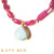 Irena Pink Sapphire, Diamond and Peruvian Opal Necklace