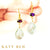 Janice Amethyst and Fluorite Earrings