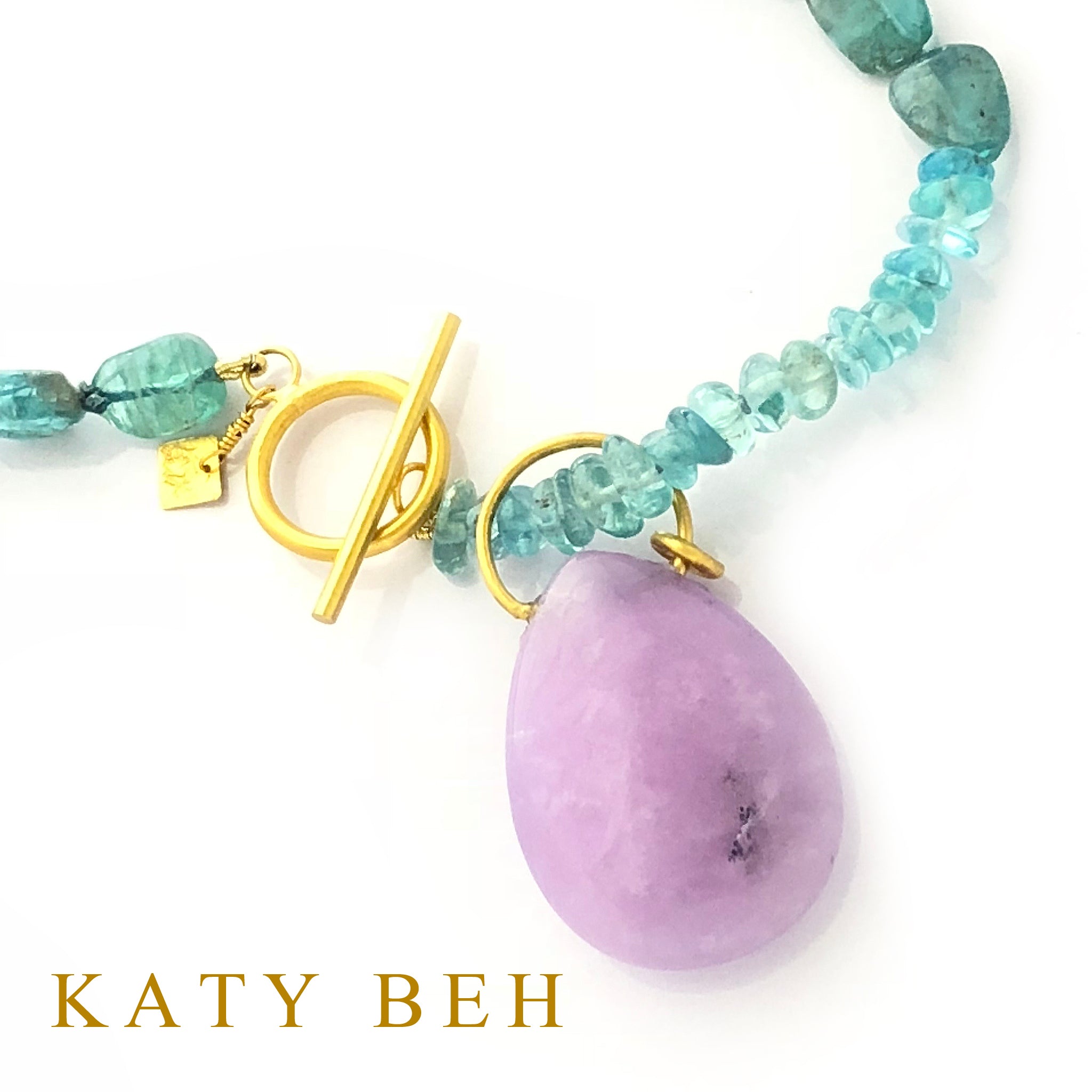 Kat Purple Jade Pendant