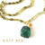 Iliana Green Garnet & Beryl Necklace