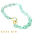 Kiva Fluorite & Peruvian Opal Necklace