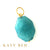 Mia Turquoise Blue Angelite Pendant