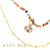 Monica Fancy Rainbow Zircon Necklace