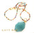 Monica Fancy Rainbow Zircon Necklace