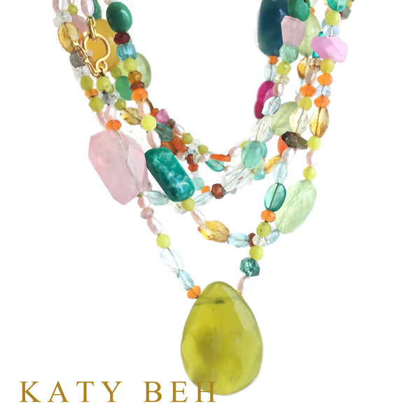 Necklaces - Katy Beh 22k Gold Handmade Jewelry New Orleans