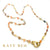 Phoebe Sapphire & Carnelian Necklace