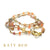 Phoebe Sapphire & Carnelian Necklace