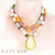 Roma Serpentine and Mixed Semi-Precious Gem Necklace
