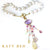 Sammie Amethyst, Yellow Sapphire and Fancy Gemstone Tassel Pendant