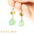 Selma Lemon Quartz and Mint Chalcedony Earrings