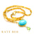 Sissy Turquoise, Welo Opal and Peridot Necklace